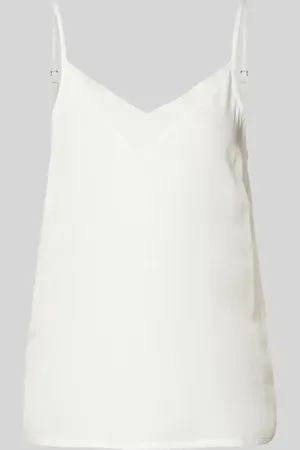 ONLY Top na ramiączkach o kroju regular fit z wiskozą i obszyciem z siateczki model ‘MELVA’