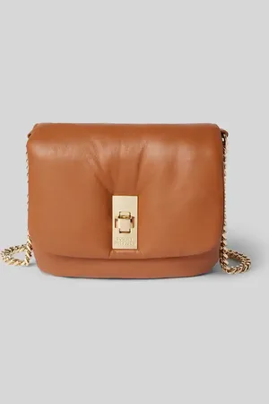 Tommy Hilfiger Torebka na długim pasku ze skóry owczej nappa z detalem z logo