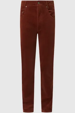 Bugatti Spodnie o kroju modern fit ze sztruksu