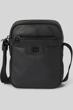 HUGO BOSS Torba na długim pasku z detalem z logo model ‘Nesh’