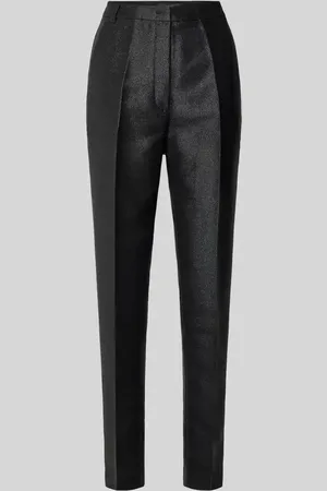 Marc Cain Spodnie o kroju feminine fit w kant