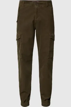 Tommy Hilfiger Spodnie cargo ze sztruksu