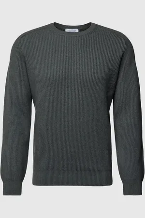 Gran Sasso Sweter z dzianiny z okrągłym dekoltem