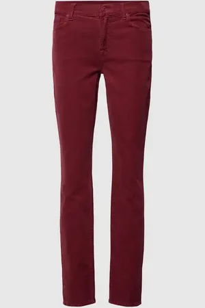 7 for all Mankind Spodnie sztruksowe o kroju skinny fit z mieszanki bawełny model ‘Roxanne’