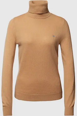 GANT Golf z mieszanki lnu z wyhaftowanym logo
