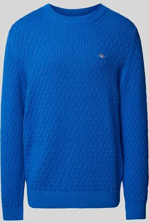 GANT Sweter z dzianiny z wyhaftowanym logo