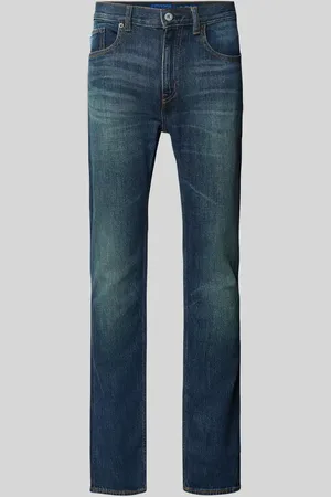 Hugo Blue Jeansy o kroju regular fit z 5 kieszeniami model ‘Ash’