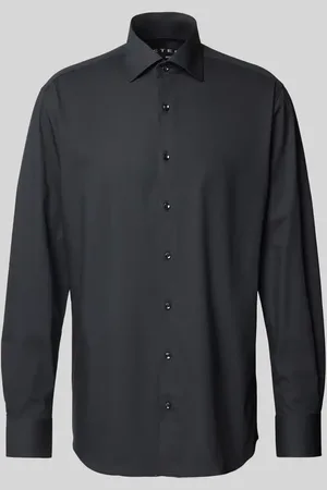 ETERNA Koszula biznesowa o kroju Modern Fit z kołnierzykiem typu kent
