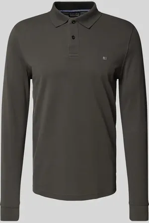 Christian Berg Koszulka polo o kroju slim fit z wyhaftowanym logo
