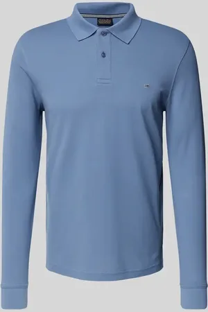 Christian Berg Koszulka polo o kroju slim fit z wyhaftowanym logo