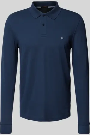 Christian Berg Koszulka polo o kroju slim fit z wyhaftowanym logo