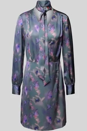 HUGO BOSS Sukienka mini z kokardą model ‘Kelanie’