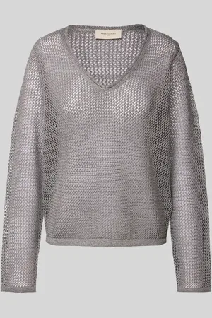 Freequent Sweter z dzianiny o półprzezroczystym designie model ‘TERNE’