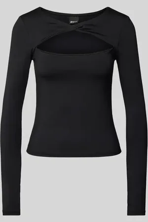 Gina Tricot Bluzka z długim rękawem i wycięciem