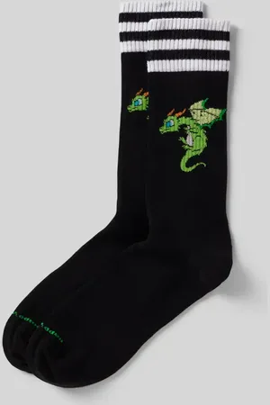 Happy Socks Skarpety z nadrukiem z logo