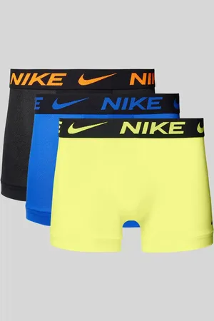 Nike Obcisłe bokserki z elastycznym paskiem z logo w zestawie 3 szt.