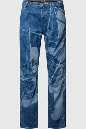 G-Star Jeansy o kroju regular fit ze wzorem na całej powierzchni