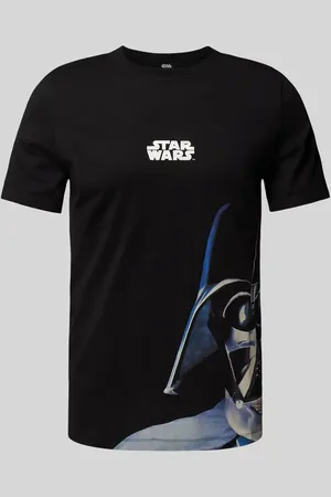 QS by s.Oliver T-shirt o kroju regular fit z bawełny z nadrukiem Starwars®