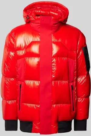HUGO BOSS Kurtka puchowa z kieszeniami zapinanymi na zamek błyskawiczny model ‘Ronnie’