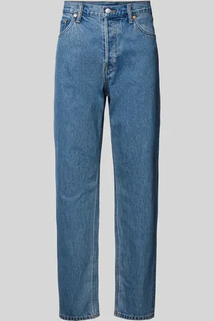 Weekday Jeansy o kroju relaxed fit z 5 kieszeniami model ‘Barrel’