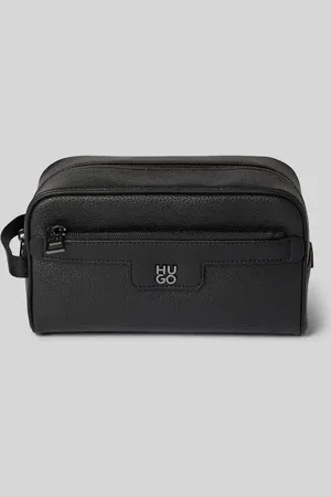 HUGO BOSS Kosmetyczka z aplikacją z logo model ‘Nesh’