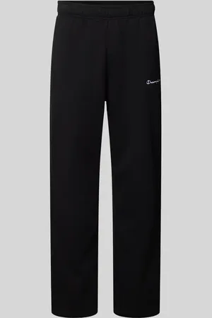 Champion Spodnie dresowe o kroju straight fit z wyhaftowanym logo