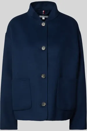Tommy Hilfiger Kurtka wełniana ze stójką