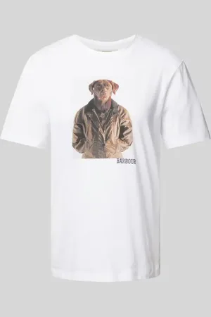 Barbour T-shirt z nadrukiem z motywem model ‘Belsay’