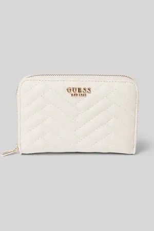 Guess Portfel z detalem z logo model ‘ANNING’