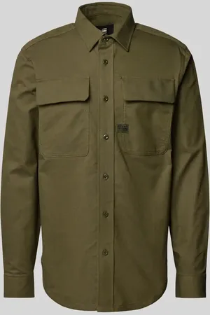 G-Star Koszula casualowa o kroju regular fit z naszywką z logo