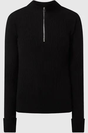 EDITED the label Bluza z kołnierzem z mieszanki wiskozy