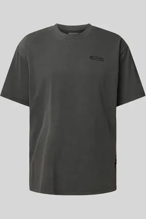 G-Star T-shirt o luźnym kroju z nadrukiem z logo