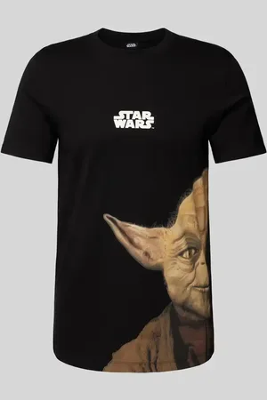 QS by s.Oliver T-shirt o kroju regular fit z bawełny z nadrukiem Starwars®