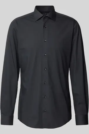 ETERNA Koszula biznesowa o kroju slim fit z kołnierzykiem typu kent