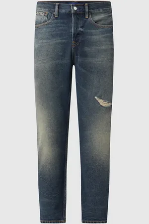 Scotch&Soda Jeansy o kroju loose tapered fit z bawełny model ‘Dean’