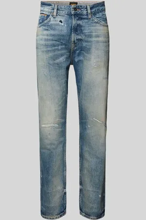 HUGO BOSS Jeansy o kroju regular fit z 5 kieszeniami model ‘Selvedge’