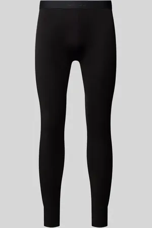 HUGO BOSS Legginsy z elastycznym paskiem z logo