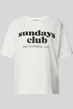 Smith and Soul T-shirt z nadrukiem ze sloganem