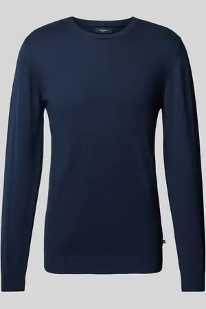 Matinique Sweter z detalem z logo model ‘Jones’