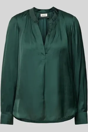 Zadig & Voltaire Bluzka o kroju regular fit z dekoltem w serek