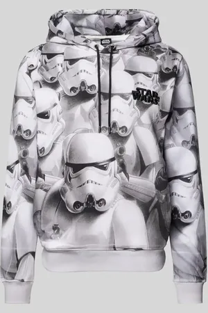 QS by s.Oliver Bluza z kapturem o kroju regular fit z motywem Starwars®