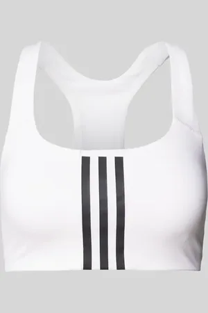 adidas Stanik z charakterystycznymi dla marki paskami