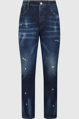 Elias Rumelis Jeansy o kroju relaxed fit z przetarciami