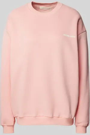 Another Cotton Lab Bluza o kroju oversized z nadrukiem z logo