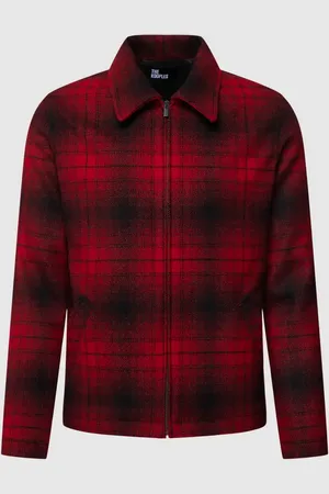 The Kooples Kurtka ze wzorem w kratę model ‘Blouson’