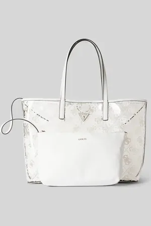 Guess Torba tote z półprzezroczystego materiału model ‘TUANA’