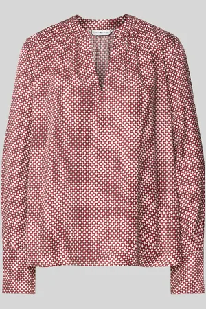 Tommy Hilfiger Bluzka o kroju regular fit z dekoltem w serek