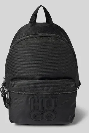 HUGO BOSS Plecak z naszywką z logo model ‘Malick’