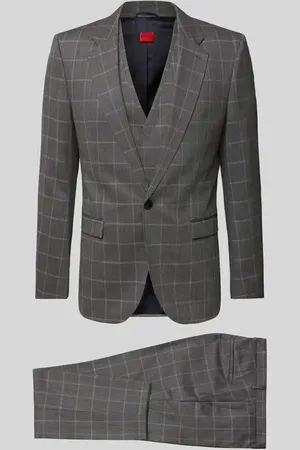 HUGO BOSS Garnitur z kamizelką model ‘Arti/Hesten’