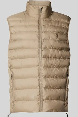 Ralph Lauren Kamizelka pikowana z wyhaftowanym logo model ‘TERRA’